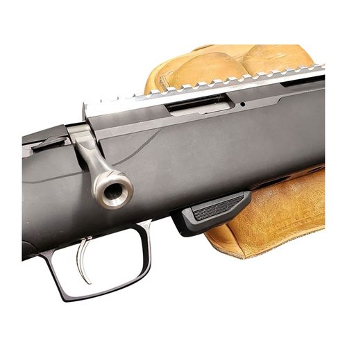 Upgrade your Tikka T1x with Mountain Tactical's 6061-T6 Billet Aluminum bottom metal for faster magazine changes and no modifications needed.
