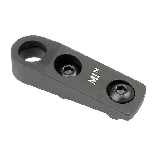 The Midwest Industries QD Sling Attachment M-LOK is lightweight, durable 6061 aluminum, features a rotation limited swivel socket, and comes with a lifetime warranty.