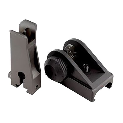 Enhance your MCR® rifle with the Fightlite Industries MCR Sight Set, featuring elevation adjustment, A2 sight post, and durable Mag Phosphate finish.