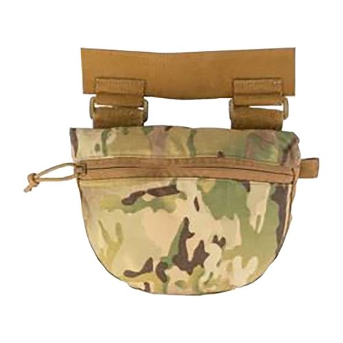 The GHP Plate Carrier Pouch offers 500D Cordura Nylon construction, versatile storage for gear, and compatibility with most carrier vests, all in a compact design.