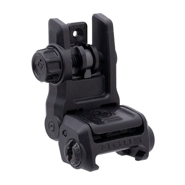MBUS 3 Sight – Rear BLK SIGHTS MAGPUL MBUS 3 REAR SIGHT FLIP-UP ADJUSTABLE POLYMER BLACK