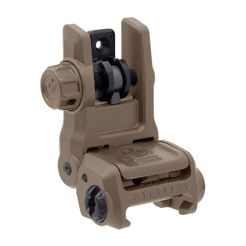 The MAGPUL MBUS 3 Rear Sight is lightweight, durable, and compact at 0.44