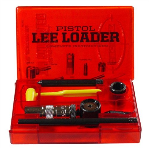 The LEE Precision 357 Magnum Loader is a complete reloading kit, featuring essential tools like Sizing Die and Bullet Seater, all in a compact case.