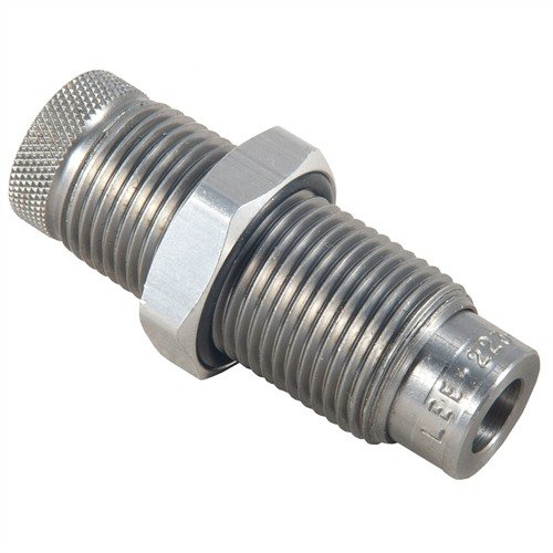 The Lee Factory Crimp Die ensures a firm hold on bullets, enhancing accuracy by creating higher start pressure for more consistent performance in 300 AAC Blackout loads.