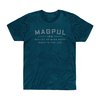 Show your love for Magpul with this comfortable 60% cotton/40% polyester tee featuring a classic design, durable double-needle stitching, and tag-less neck.
