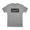 Experience comfort and durability with the Magpul Rover Block CVC T-Shirt, featuring a soft cotton-poly blend, tag-less neck, and classic design for an athletic fit.