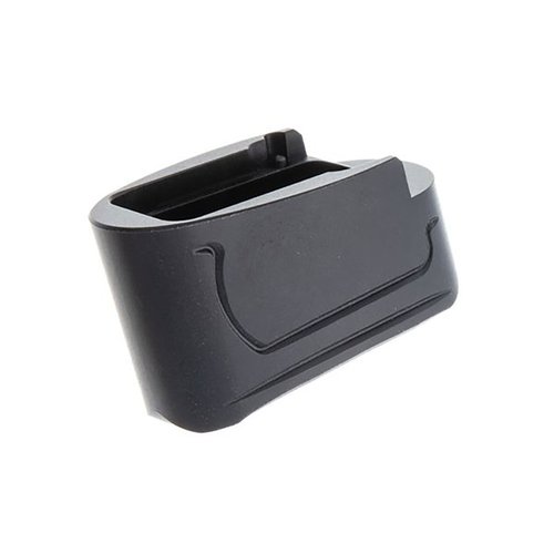 Enhance your S&W M&P Shield with Tyrant CNC's +2 Magazine Extension, adding two rounds effortlessly in under 10 seconds, made from durable aerospace-grade aluminum.