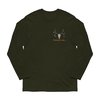 The Magpul Muley Cotton Long Sleeve T-Shirt offers comfort with 100% combed ring-spun cotton, durability with double-needle stitching, and a tag-less design for easy wear.