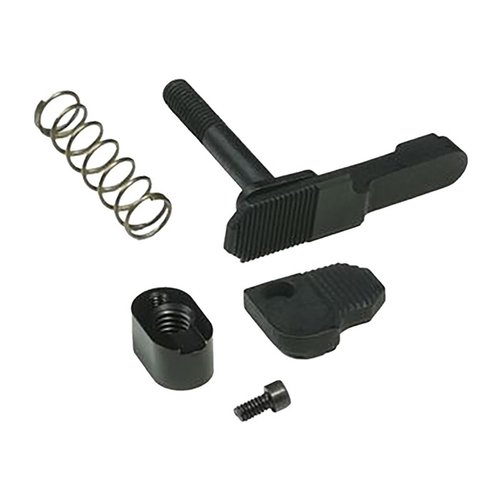 The CMMG ZEROED Ambi Mag Catch Kit enhances reload speed and control for all shooters, featuring a durable steel design and easy installation for a reliable performance.