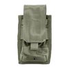 The Blackhawk AR-15 2-Mag Pouch holds two 30-round mags in one pocket, features durable 500 denier nylon, and is compatible with S.T.R.I.K.E. or MOLLE gear.