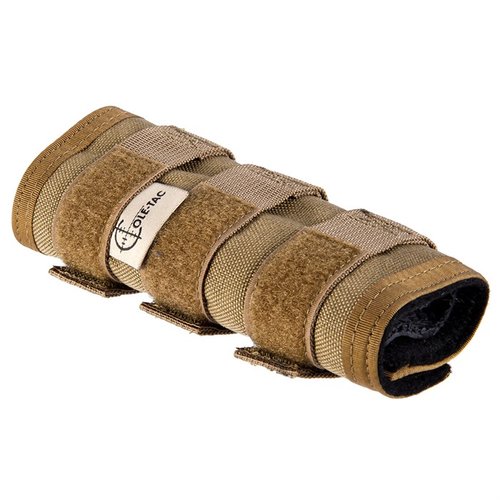 The Cole-Tac HTP Suppressor Cover withstands temps up to 3000°F, featuring durable materials, adjustable straps, and a secure no-slip design for ultimate performance.