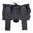 BLACKHAWK FOUNDATION SERIES FOLDING DUMP POUCH BLACK
