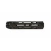 Lightweight carbon-fiber AR-15 handguard with free-float design, aluminum reinforcement, and built-in cooling slots for optimal performance and accuracy.