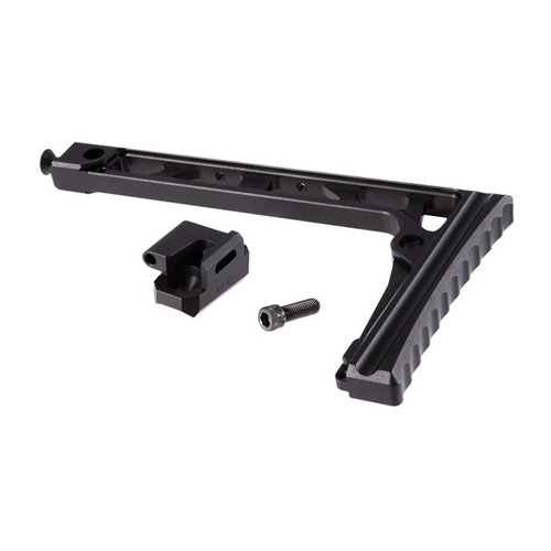 The JMAC Customs 8-Inch Skeleton Stock is lightweight at 5.36oz, features 2 QD Sling Sockets, and is compatible with SIG mechanisms, perfect for your AK.