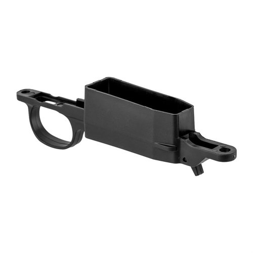 Enhance your Howa 1500 with this durable polymer detachable magazine floorplate, ensuring added capacity, fast reloads, and quick magazine removal.