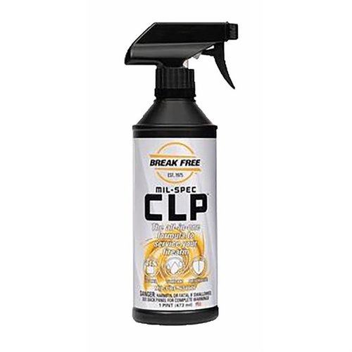 Break-Free CLP is an outstanding all-in-one cleaner and lube, designed for firearms maintenance; it effectively cleans, lubricates, and protects your equipment.
