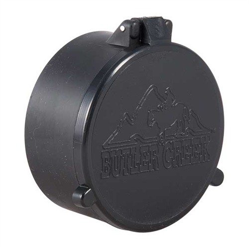 Protect your scope lenses with Butler Creek's weatherproof, dust-proof, and moisture-proof flip-open covers, ensuring quick access and durability in the field.