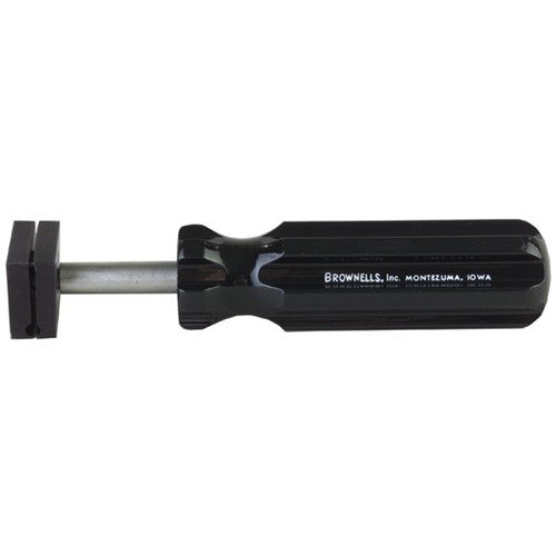 The Mark Brown Custom Gas Tube Wrench securely clamps fragile gas tubes, preventing damage during installation and removal while providing a convenient handle.