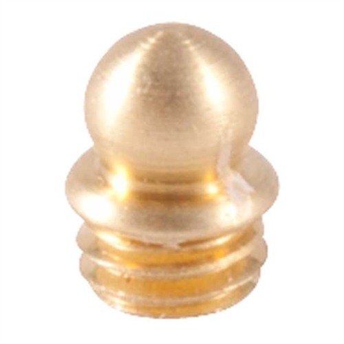 Enhance your shooting accuracy with the Bradley Gunsight Brass Skirted Bead, featuring a robust steel base and durable gold brass bead for superior strength.
