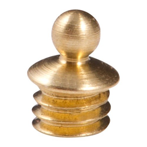 The Bradley Gunsight Brass Skirted Bead offers enhanced strength and positive indexing with a solid brass construction, available in gold or silver for superior visibility.