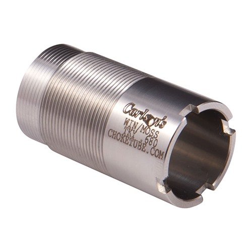 Upgrade your shotgun with Carlson's non-rusting stainless steel Win-Choke tubes, designed for optimal performance with magnum and steel shot loads.