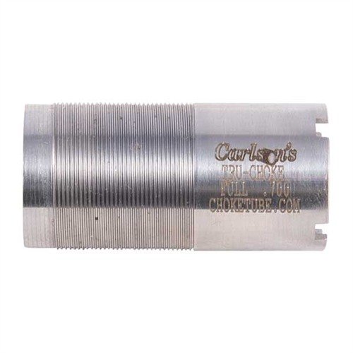 Upgrade your shotgun with Carlson's Tru-Choke 12GA Full SS choke tubes, crafted from non-rusting stainless steel for durability and precision shooting.