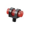 Carlsons High Visibility Front Sight Beads offer easy visibility in all conditions with a white bead for dark days and a fluorescent red bead for bright sunlight.