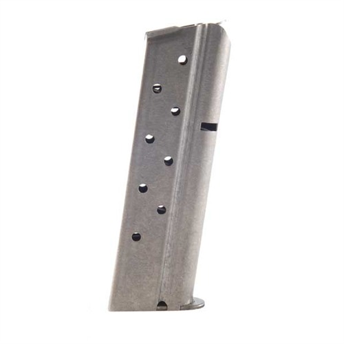 Mec-Gar 9-Round Magazine For 1911 Government .38 Super – Blued Finish, Made In Italy (MGCGOV38B)