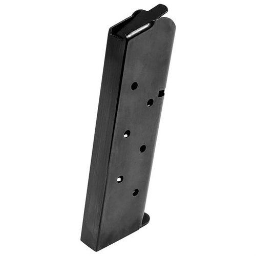 The Colt 1911 Government/Commander 8-Round Magazine offers reliable performance and durability, fitting various .45 models for optimal shooting experience.