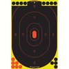 Enhance your shooting practice with Birchwood Casey's 12" x 18" SHOOT-N-C® Silhouette targets; vinyl, adhesive-backed, and highlights hits for easy visibility.