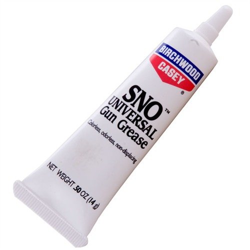 SNO™ Universal Gun Grease offers superior protection against corrosion and wear, reduces friction for reliable function, and preserves metal during storage.