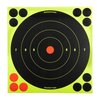 Enhance your shooting experience with Birchwood Casey's 8" Bullseye SHOOT-N-C® Targets; adhesive-backed vinyl makes hits easy to see, perfect for practice!