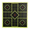 SHOOT-N-C® Targets feature bright halos for easy visibility of hits, self-adhesive backing, and various sizes, perfect for quick sight-ins and laser contrast.