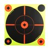 The SHOOT-N-C® 8" Crosshair targets make hits visible with bright fluorescent halos, feature peel-n-stick backing, and include repair pasters for easy use.