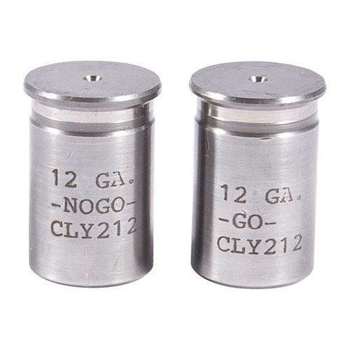 Ensure safe firearm operation with CLYMER Go & No-Go Headspace Gauge Sets, precision-machined to SAAMI specs, including both gauges in a durable case.