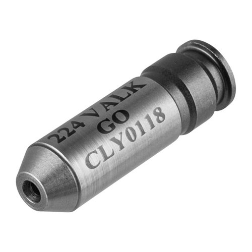 Ensure safe chamber dimensions with Clymer Go Headspace Gauges, precision-machined from hardened steel for accuracy, durability, and a wide range of calibers.
