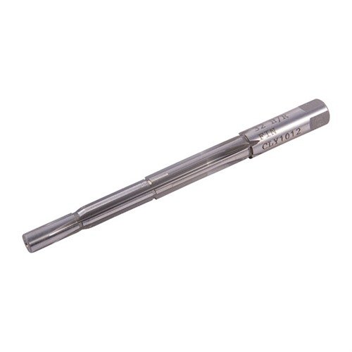 The CLYMER Rimmed Finisher Style Reamer ensures precise chambering for .32 H&R Mag barrels, featuring right-hand cutting and solid pilot for accuracy.