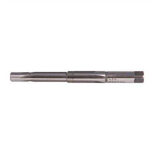 The Clymer Rimmed Finisher Style Reamer ensures precise chambering for .357 Mag cylinders, featuring right-hand cutting, straight flutes, and solid pilot design.