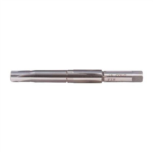 Clymer's .45 Long Colt Finisher Style Reamer ensures precise chamber cuts for rimmed cartridges, crafted from M-7 High-Speed Steel for durability and accuracy.