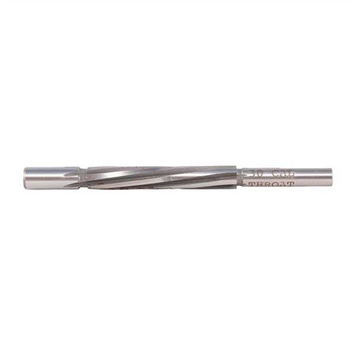 Clymer's 30 Caliber Throating Reamer, crafted from M-7 High-Speed Steel, ensures precision and durability for gunsmiths, enhancing freebore with ease.