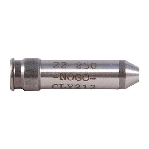 Ensure precision and safety in your chamber work with the CLYMER NO-GO 22-250 Remington Headspace Gauge, an essential tool for every gunsmith and firearm enthusiast.