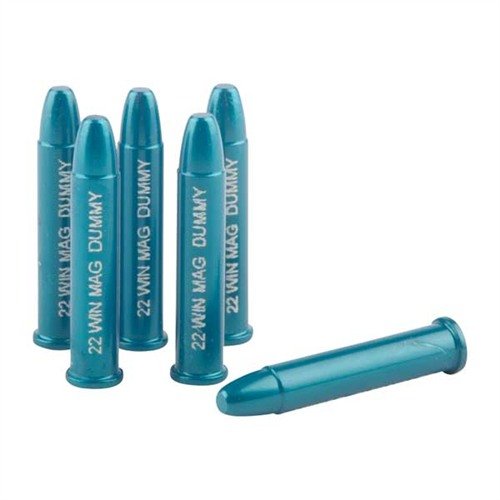 Ensure safe function testing with A-ZOOM's .22 WMR Rimfire Dummy Rounds, featuring inert factory spec dummies in a convenient 6-pack for reliable action proving.