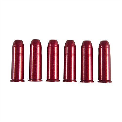 Enhance your shooting skills with A-ZOOM 44-40 Winchester Snap Caps, designed for practice loading, unloading, and dry firing with durable aluminum construction.