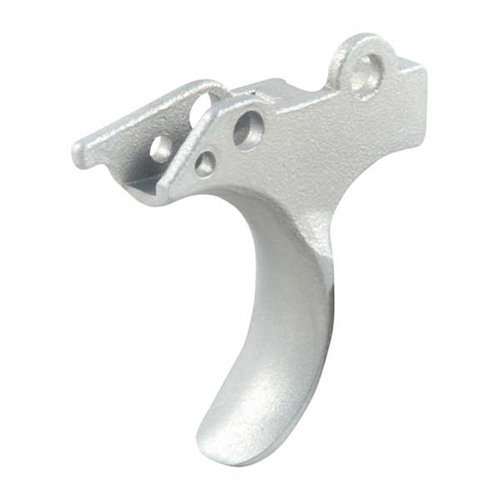 Enhance your Browning Hi-Power with this drop-in wide trigger for smoother combat shooting and a lighter 'felt' trigger pull, featuring a sleek silver finish.