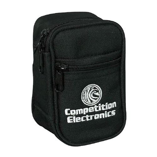 Protect your timer with the Competition Electronics Pocket Pro Carrying Case, featuring a zipper compartment for spare batteries, a velcro belt strap, and an embroidered logo.