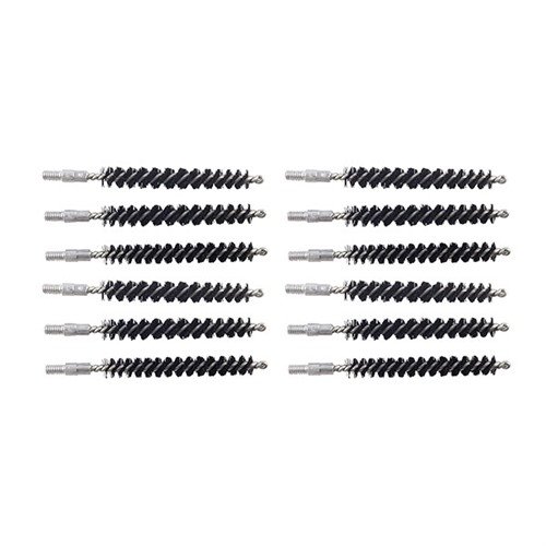 Dewey's Copper Eliminator Bore Brushes feature nylon bristles and aluminum components, eliminating false-positive copper fouling while protecting your bore.