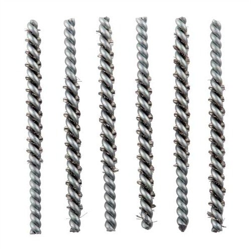 The DEWEY Shotgun Port Cleaning Brush 6-Pak features stainless steel brushes and a large handle for effortless cleaning of barrel ports and tight areas.