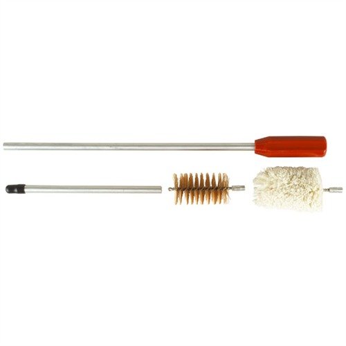 The DEWEY Grenade Launcher Cleaning Kit effectively maintains M203 and 37mm variants with a portable 2-piece aluminum rod, phosphor bronze brush, and cotton mop.