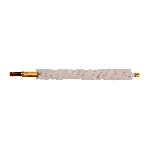 .17 & .20 Cal Bore Mops by Dewey are tough, strong, and designed to prevent embedding, perfect for cleaning .177 airguns and .20 caliber firearms.