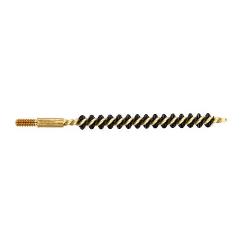 .17 & .20 Caliber Bore Brushes from Dewey feature tough nylon bristles on brass wire, ensuring effective cleaning without scratching your firearms.